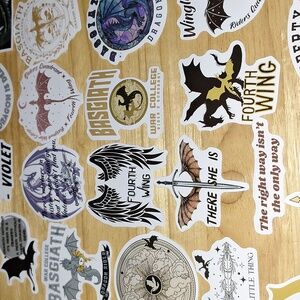 Basgiath War College Stickers (55 stickers)